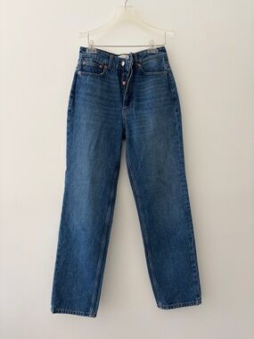 Doen Diana Jean Bleu D’Hier Wash Blue Jeans Size 26 NWT